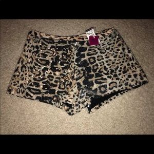 Cheetah shorts